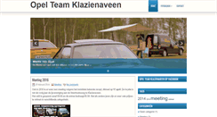 Desktop Screenshot of opelteamklazienaveen.nl